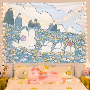 Cartoon Cute Children's Room Decoration Tapestry